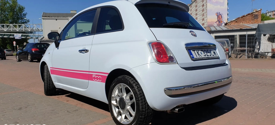 Fiat 500 cena 22500 przebieg: 172970, rok produkcji 2009 z Kielce małe 79